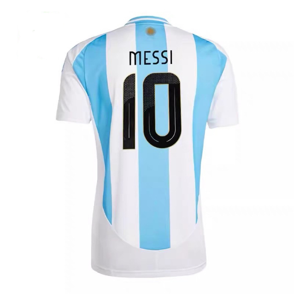 2024 Thailand Football Shirts COPA AMERICA Messi DI MARIA MARTINEZ National Team T Shirt argentina Men Kid Kit Soccer Jersey