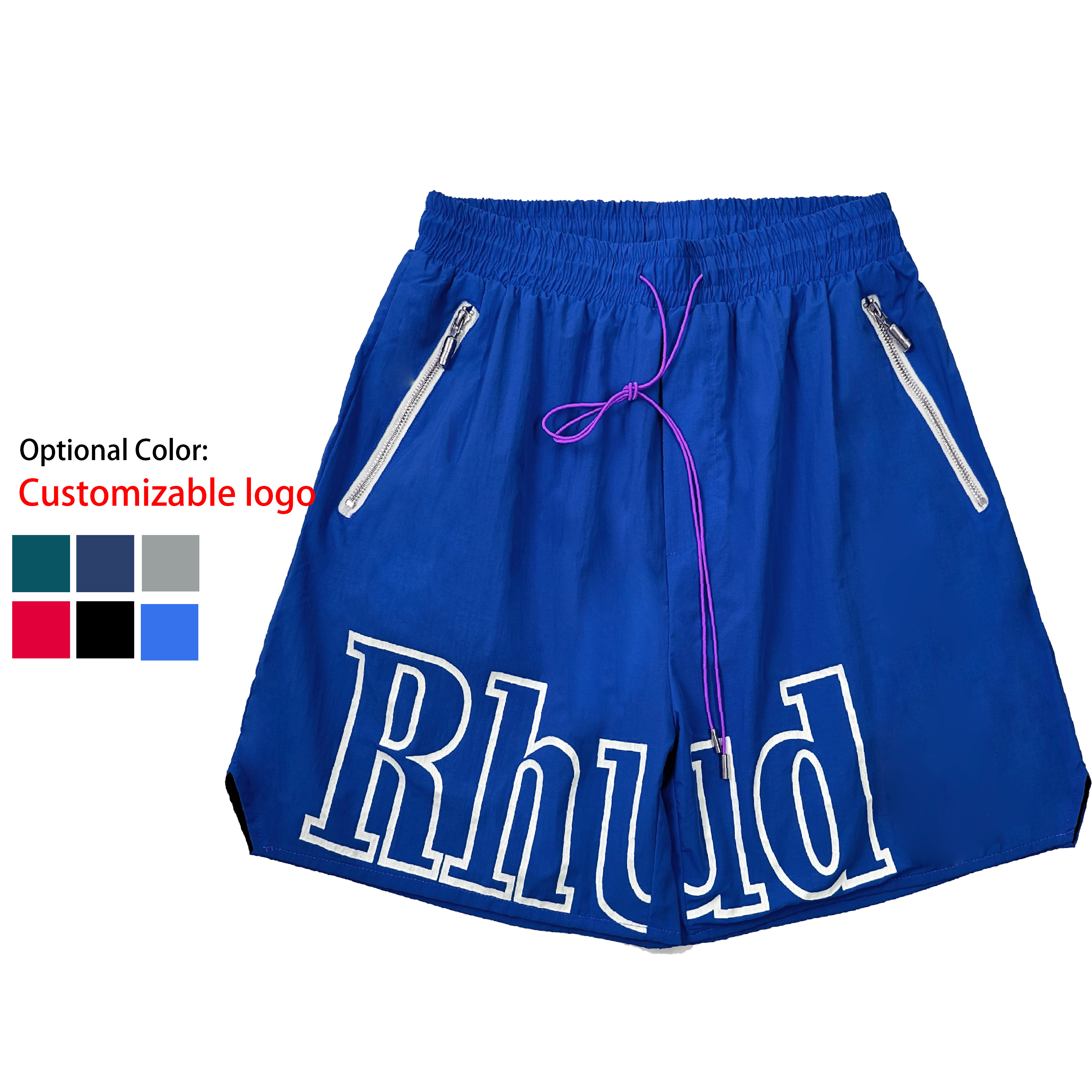 Customized polyester gym gym baggy sports board nylon bermuda beach shorts