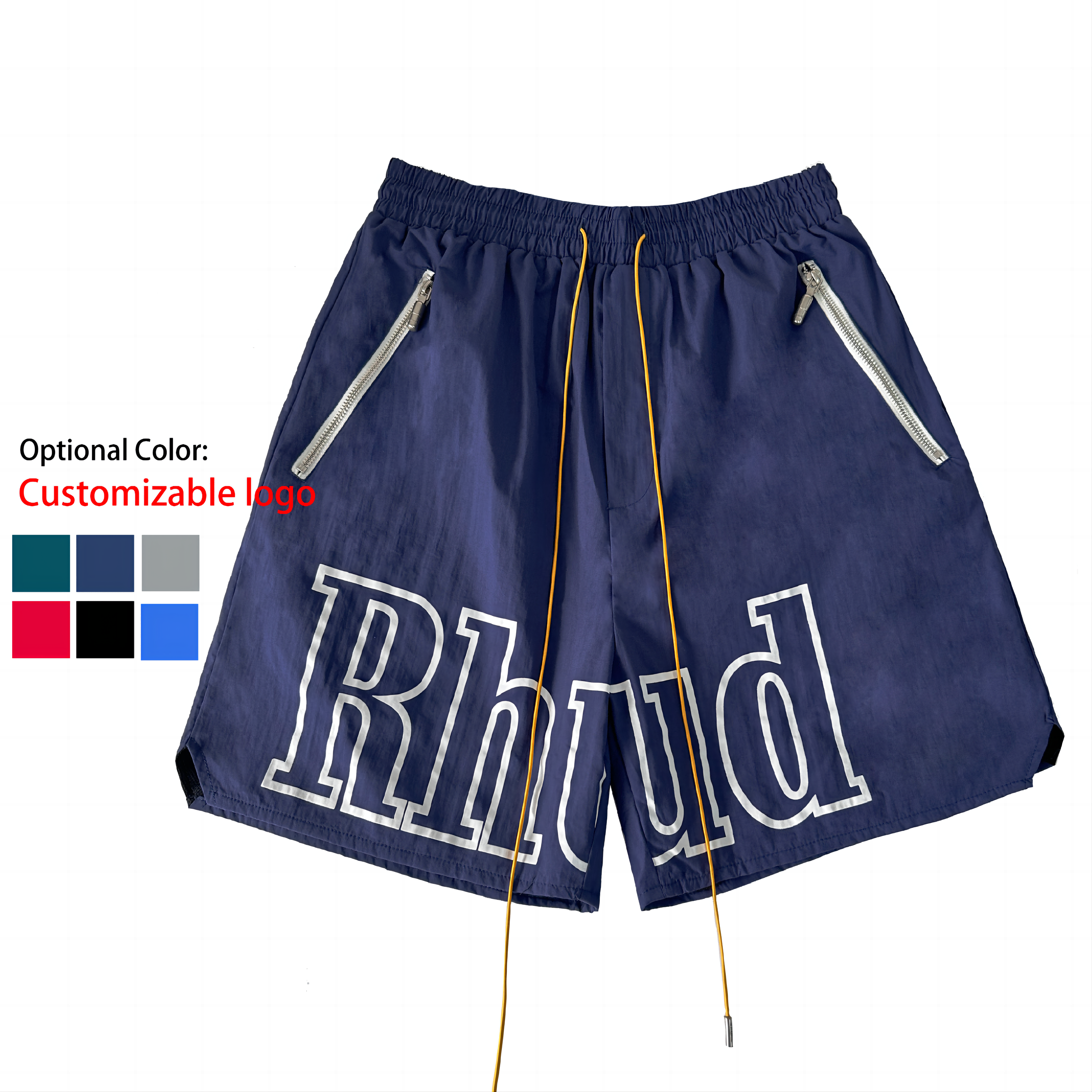 Customized polyester gym gym baggy sports board nylon bermuda beach shorts