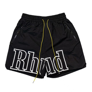 Customized polyester gym gym baggy sports board nylon bermuda beach shorts