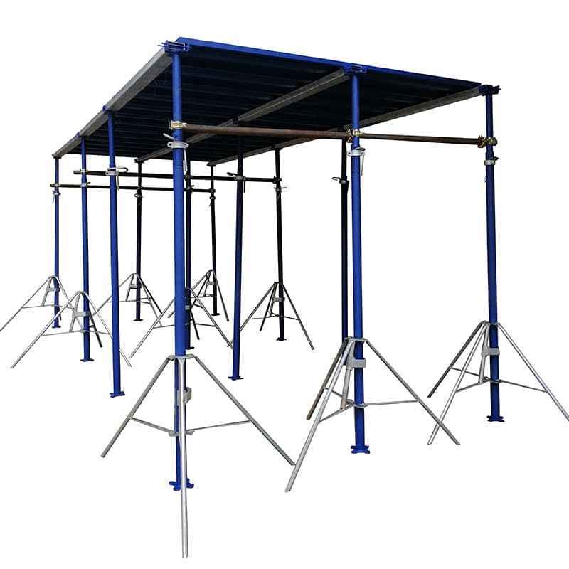 Galvanized Metal Acro Props Shuttering Support Jacks Scaffolding Shoring Acrow Steel Prop For Building Construction