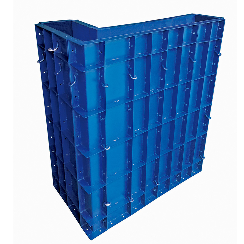 Customized U Ditch Concrete Molds Circular Column Steel Formwork Systems for construction