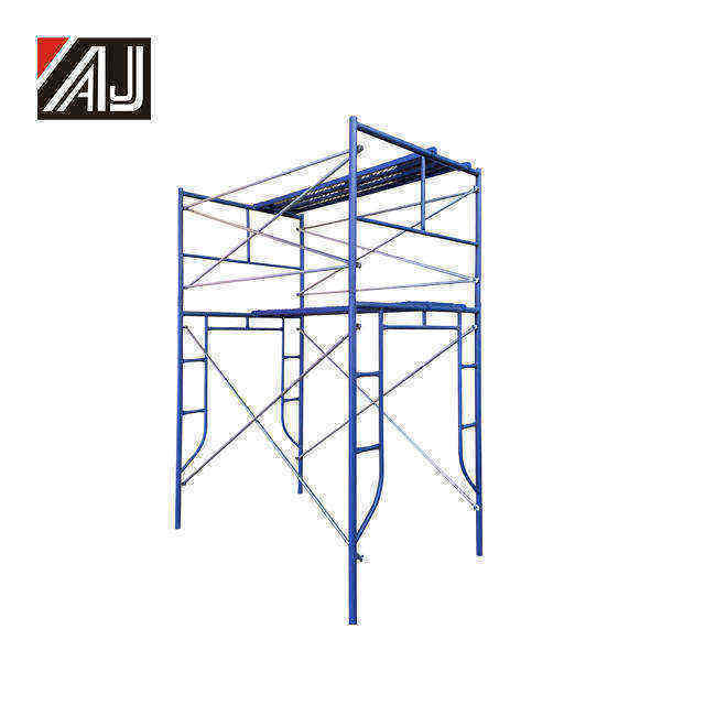 Factory Price welded q195 open end foldable portable used frame scaffolding for sale