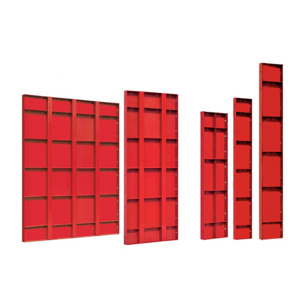 Oem Building Construction Materials Reusable Shuttering Formwork Steel Panel Easy Used Metal Concrete Formwork