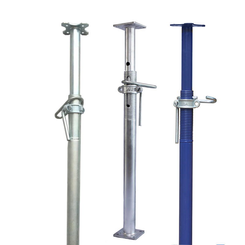 Galvanized Metal Acro Props Shuttering Support Jacks Scaffolding Shoring Acrow Steel Prop For Building Construction