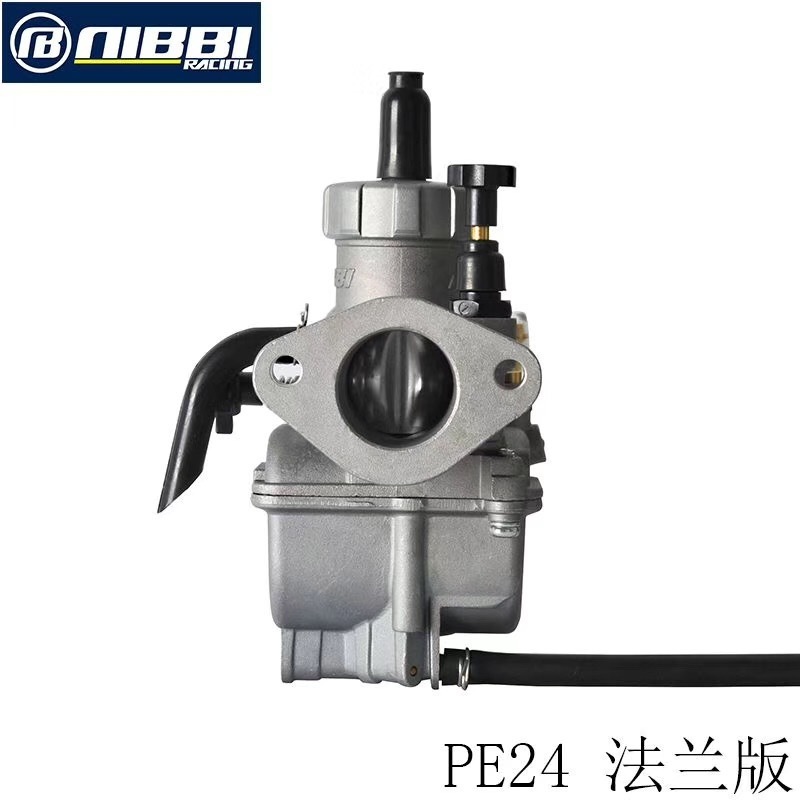 NIBBI Carburetor PE24  (Flange Sport version) 24MM 50-125cc 2/4stroke engine