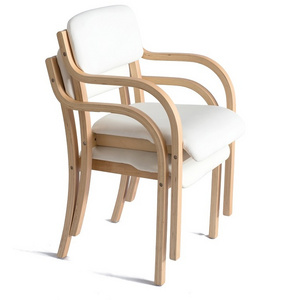 AM-1061 Classical Stackable Bentwood Plywood Dining Chair