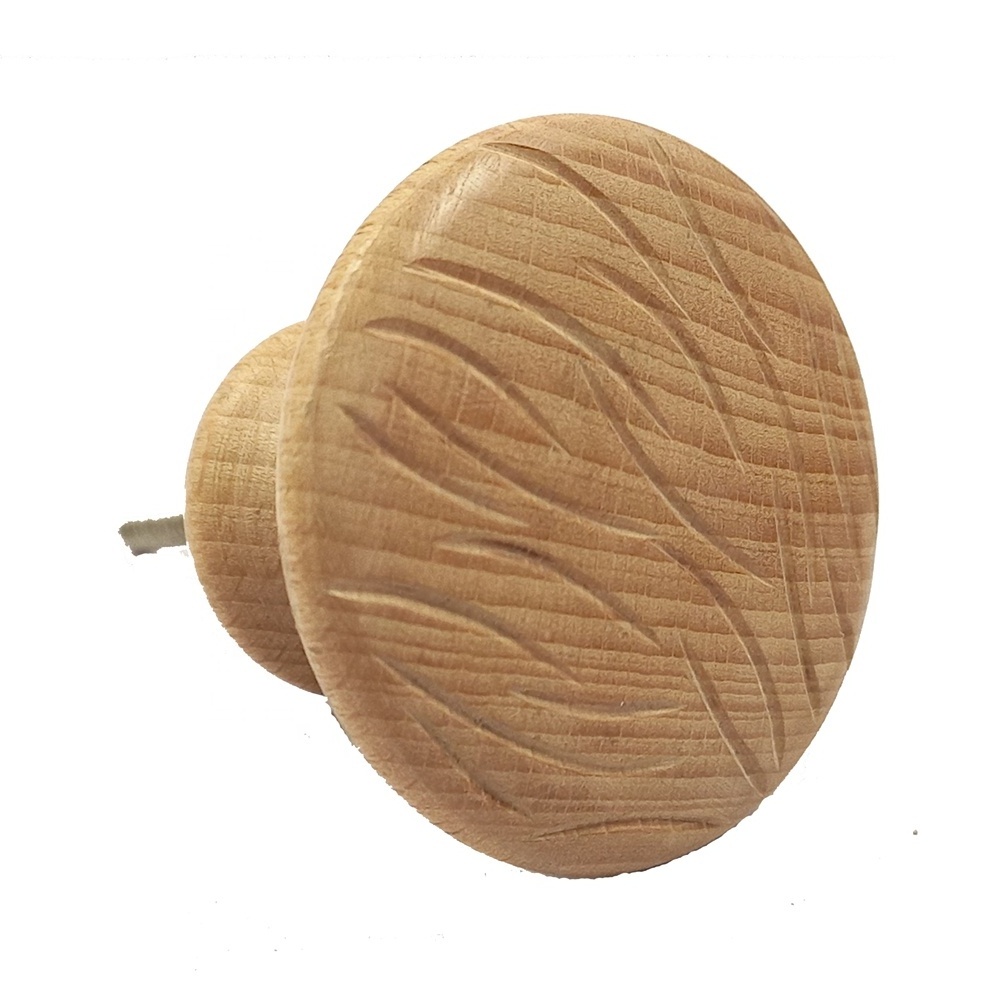 Top Quality Wood Knobs Design Hardware For Home And Kitchen Accessories Wood Cabinet Knob Used For Drawer And Door Accessories