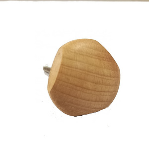 Unique Drawer Knobs unique Shaped Beach wood knob Cabinet Knobs Pull Handles  Best Quality Wooden Door handle