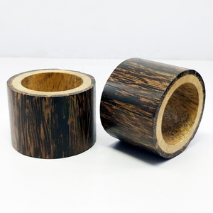 Palm Wood Napkin Holder Rings Table Decoration Accessories Type Palm Tree Wood Napkin Rings Attractive Stylish Wood napkin ring