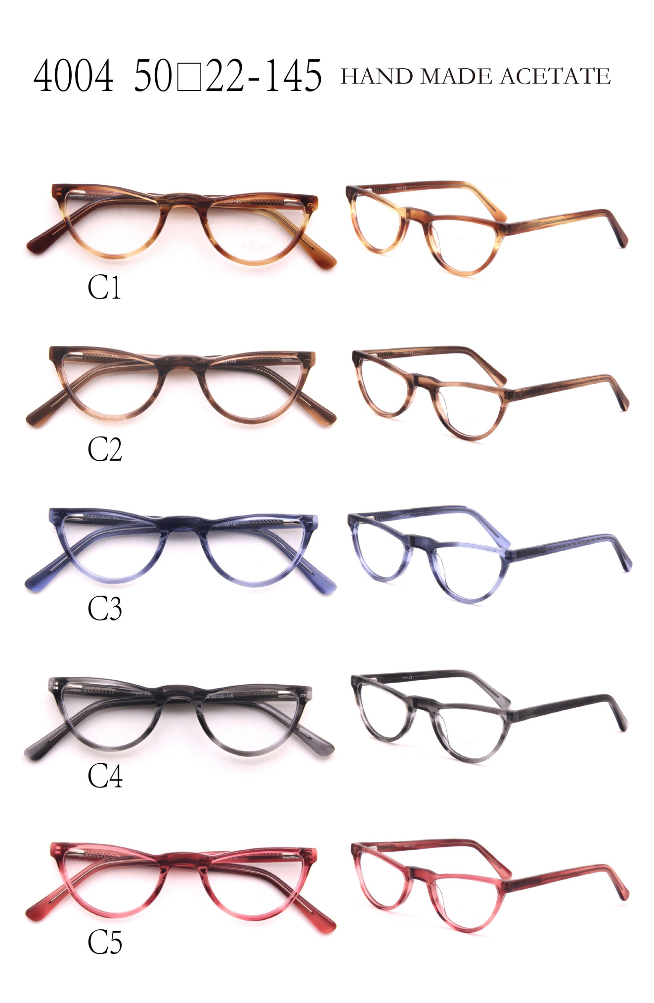 reading glasses 4.0 vintage high nose bridge 360 optical multi focus  eyeglass reading computer anti blue line and for reading