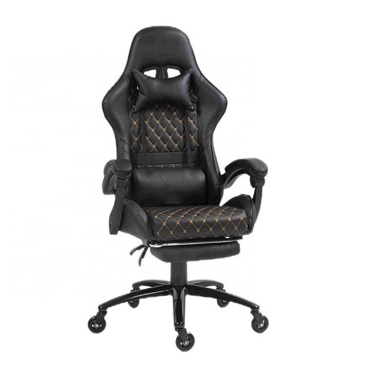 Hot Selling Poland Black Office Chair Oyuncu Koltugu Scorpion Gaming Chair for Home Gaming Gear Room Furniture with Rubber Wheel