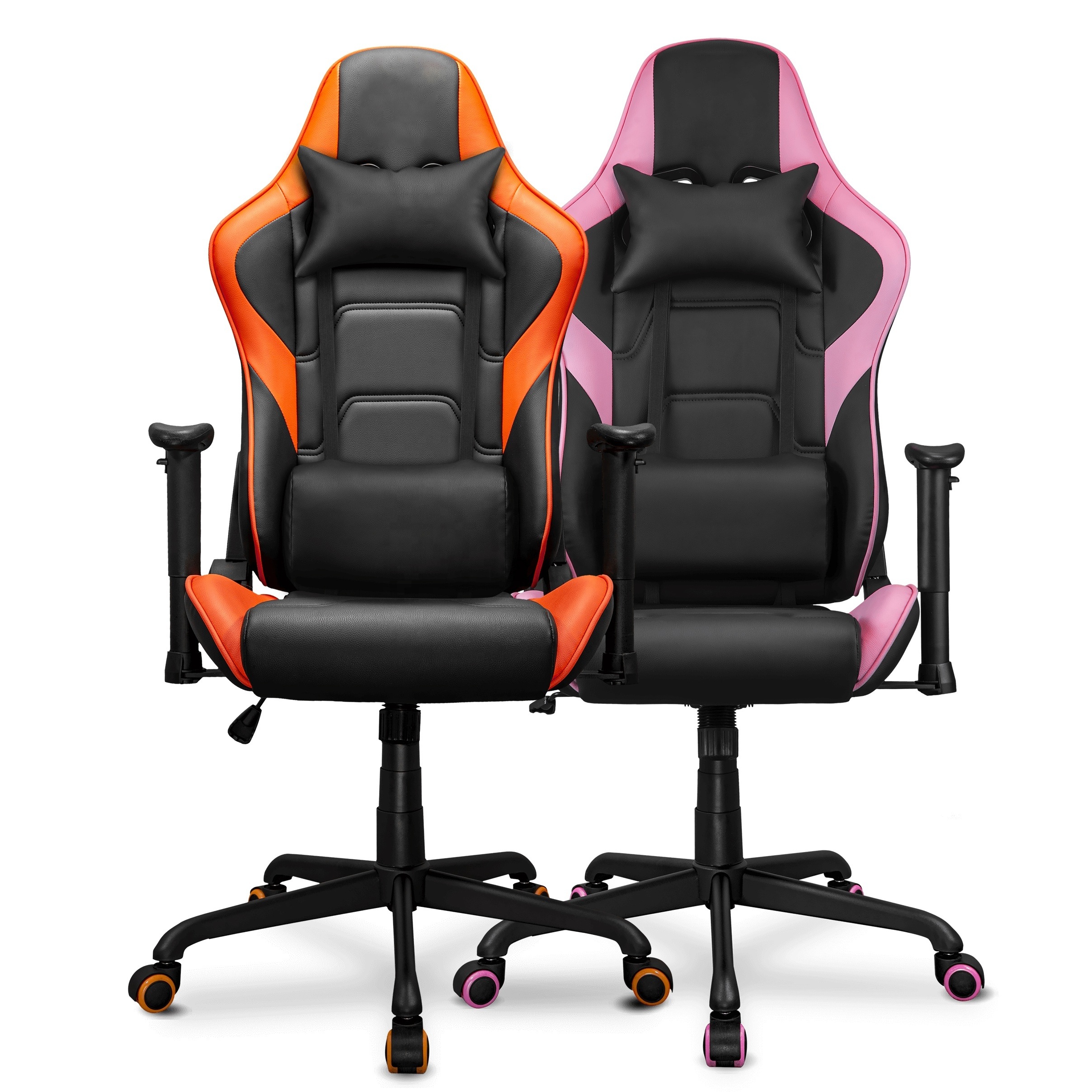 ELITE Series Sillas Gamer Full Steel Frame Gaming Office Computer Chairs 150kg Class 4 Gamer Sillas with foot vibrator massage