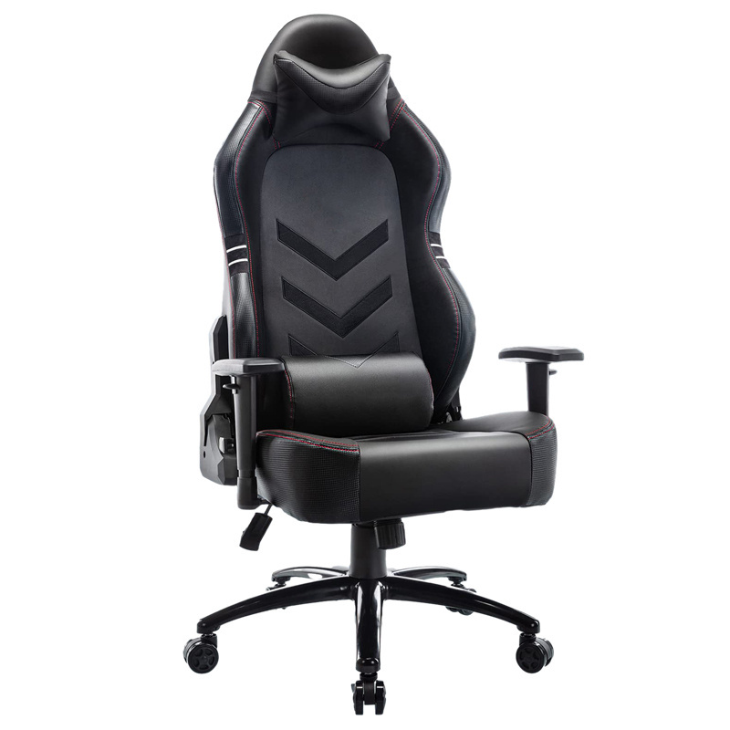 Ergonomic High Back Pc Chair Reclining Black Racing Style Zero Gravity Gamer Chair Big And Tall Gaming Chair With Stand Wheels