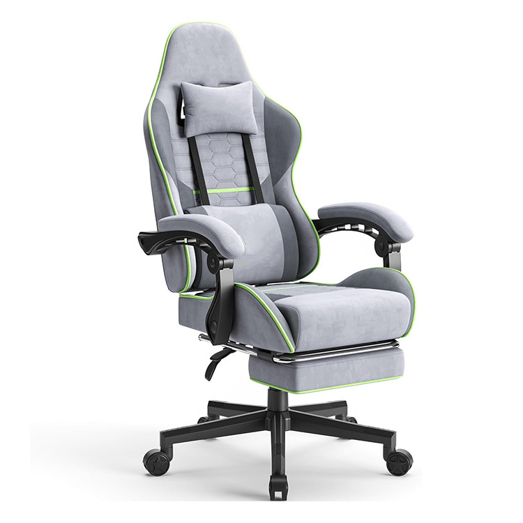 Luxury Germany Green Gamer Chair Chaise Gaming Sillas Recliner Rocker Ergonomic Massage Computer Pc Game Chair for Gaming Room