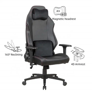 Big Size XL Home Gamer Gaming Chair Computer Rocker Adjustable Office Ergonomic Metal Premium Gamer Chair with Magnetic Headrest