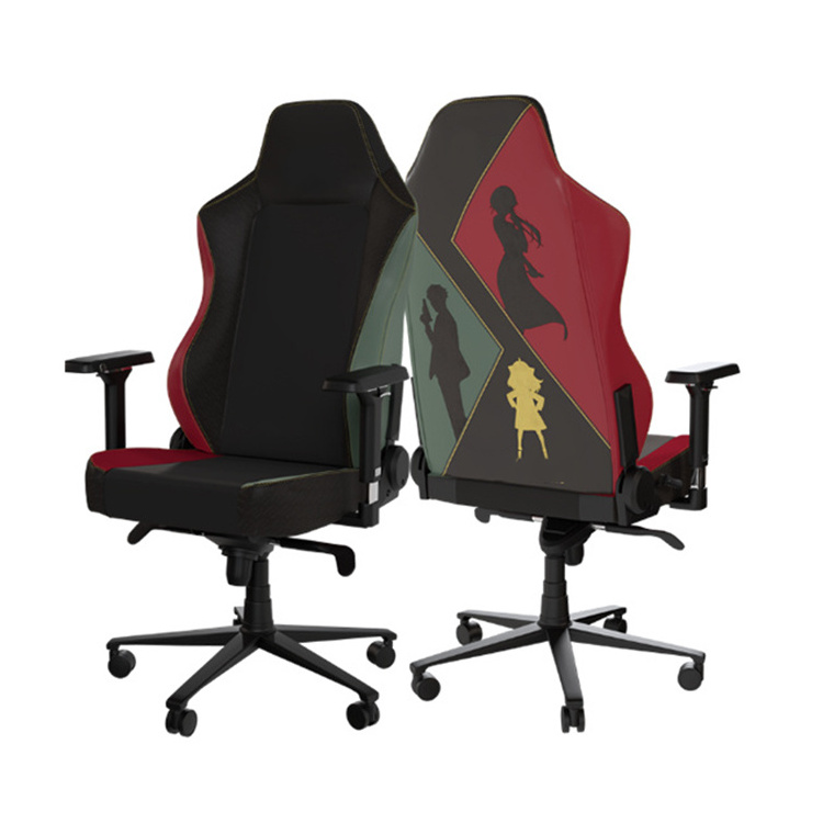 Custom Chaise De Gamer Metal Frame Height Adjustable Xl Magnetic Headrest Ergonomic Gaming Chair with Build in Lumbar Support