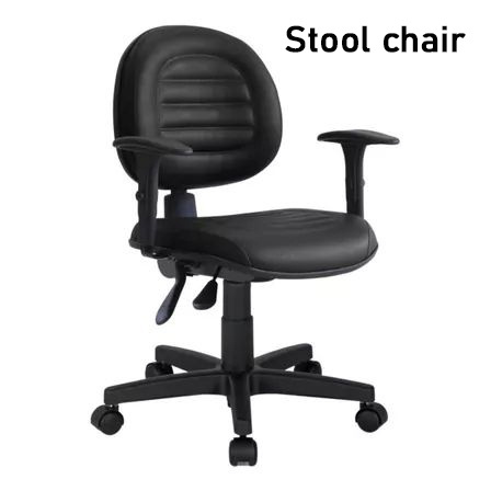 Italy Israel Competitive Price Custom PU Leather office Race Stool Chair computer chair silla escorpin fashion Meething chair