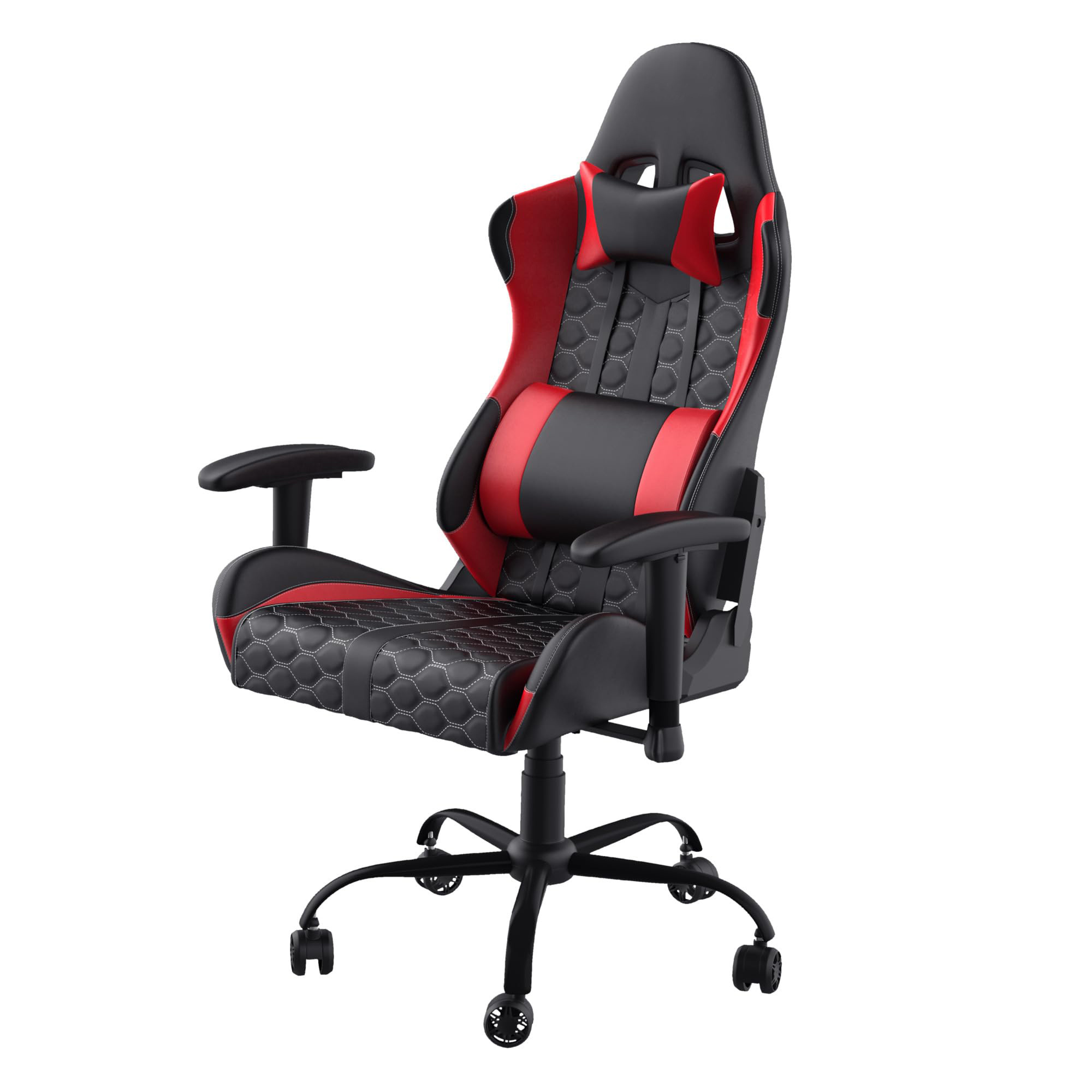 Cheap Reclining Silla Gamer Pro Seat Red Diamond Leather Racing Gaming Chair 450 Lbs PU Leather Pc Game Chair with Footrest