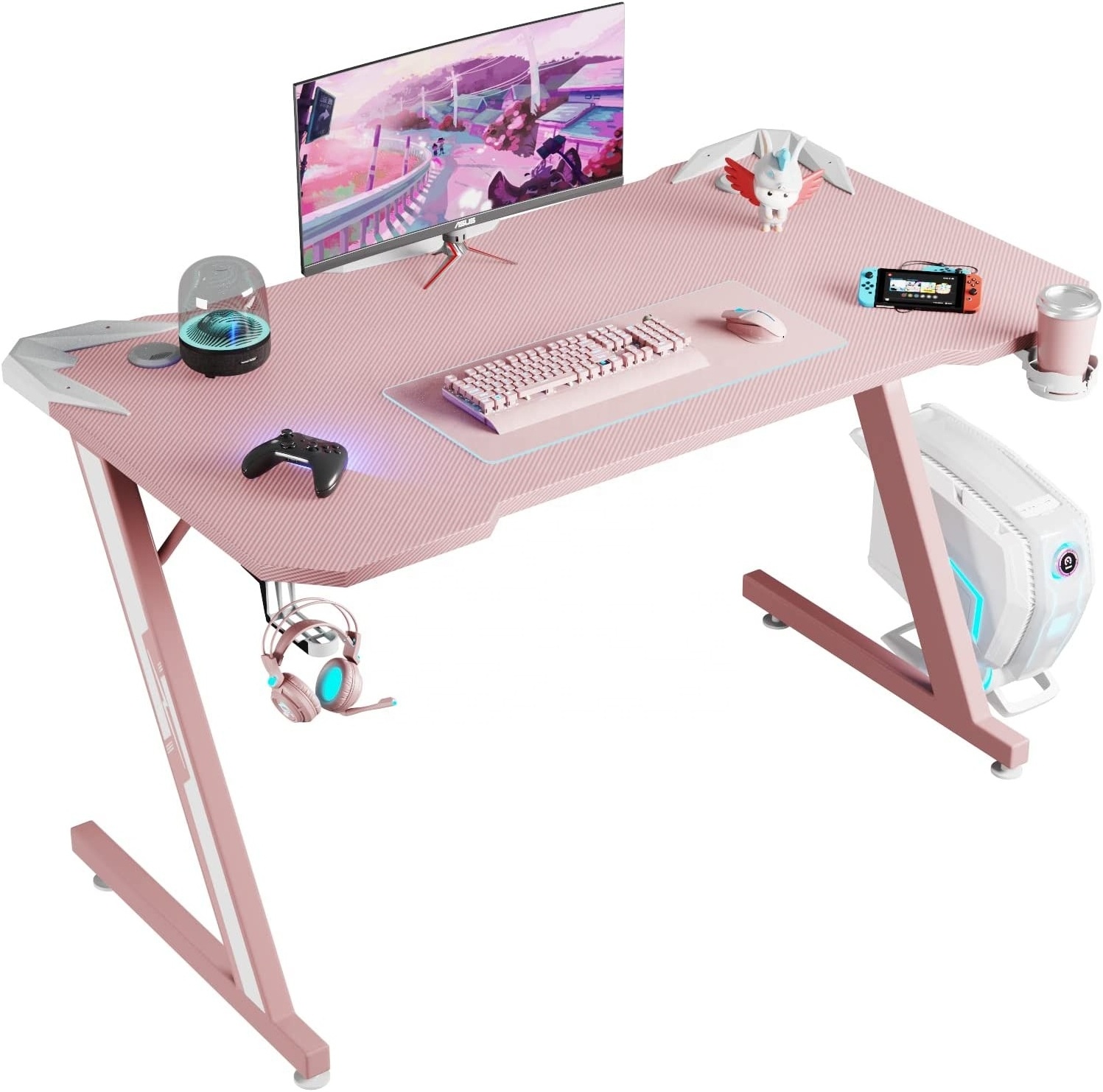 Spain popular high quality mesa de juego desk top computer high quality gamer computer table gaming desk for home office