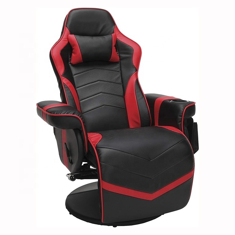 Free Sample Racing Computer Custom Red Reclining Video Gaming Single Office Game Silla Gamer Living Room Sofa with Cup Holder