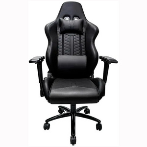 Luxury Extra Large Upholstered Leather Big Tall Black Adjustable Height Esports Chair Game Gamer Gaming Chair with 4d Arm Rest