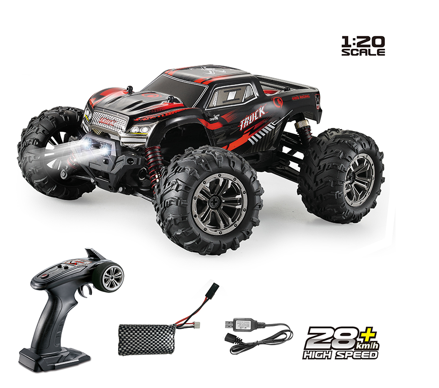 Truck racing car remote 2.4G 4WD 1/20 High-Performance Anti-Skid Tire High-Speed RC Car Toys