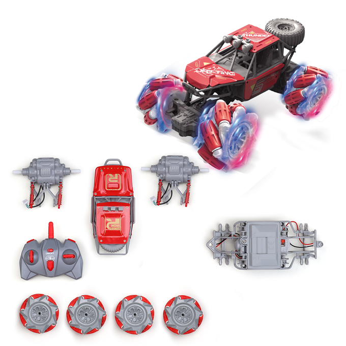 Kids Toys Educational DIY RC Car 4WD High Speed Car Remote Control  Car