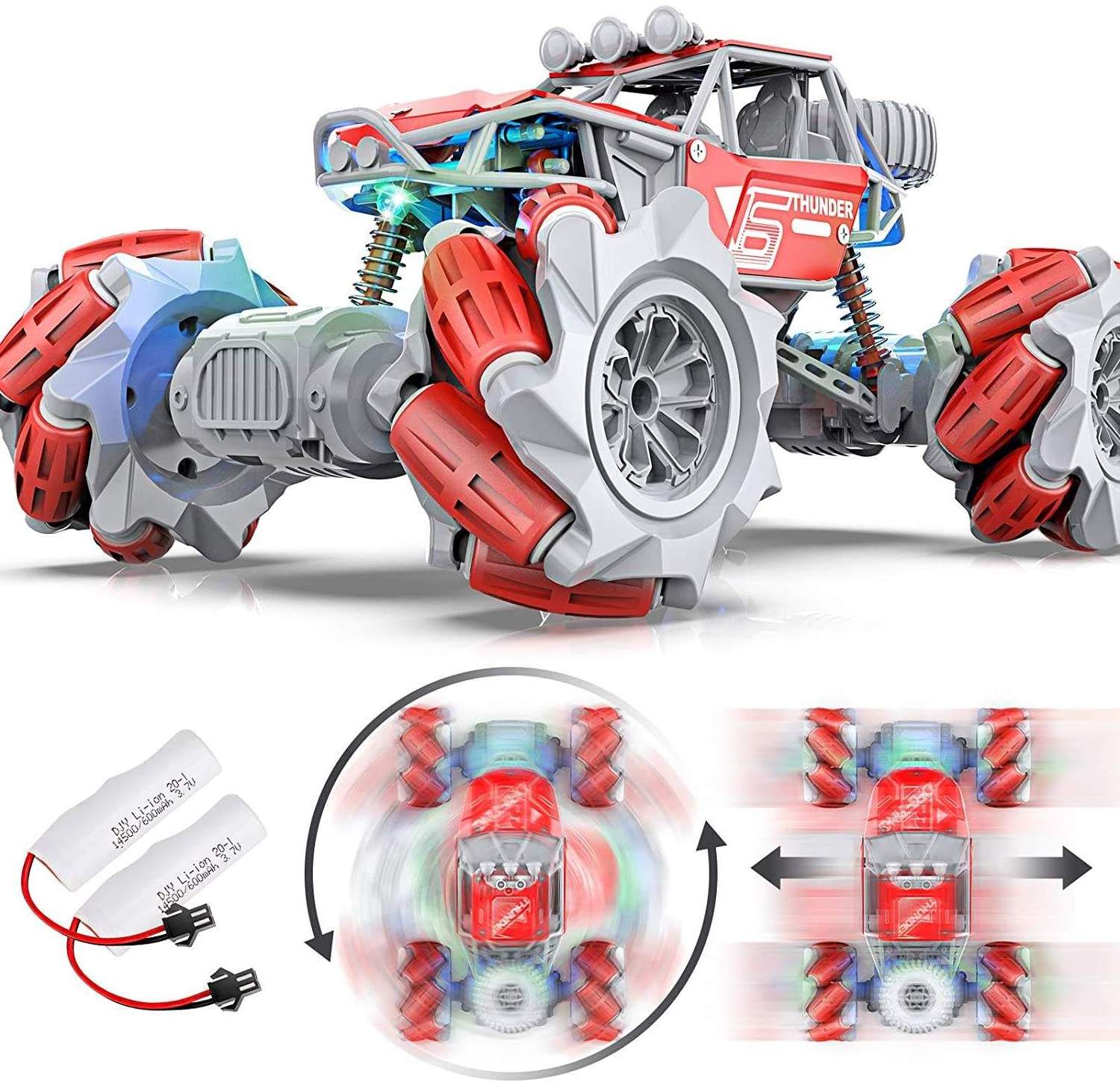 Kids Toys Educational DIY RC Car 4WD High Speed Car Remote Control  Car