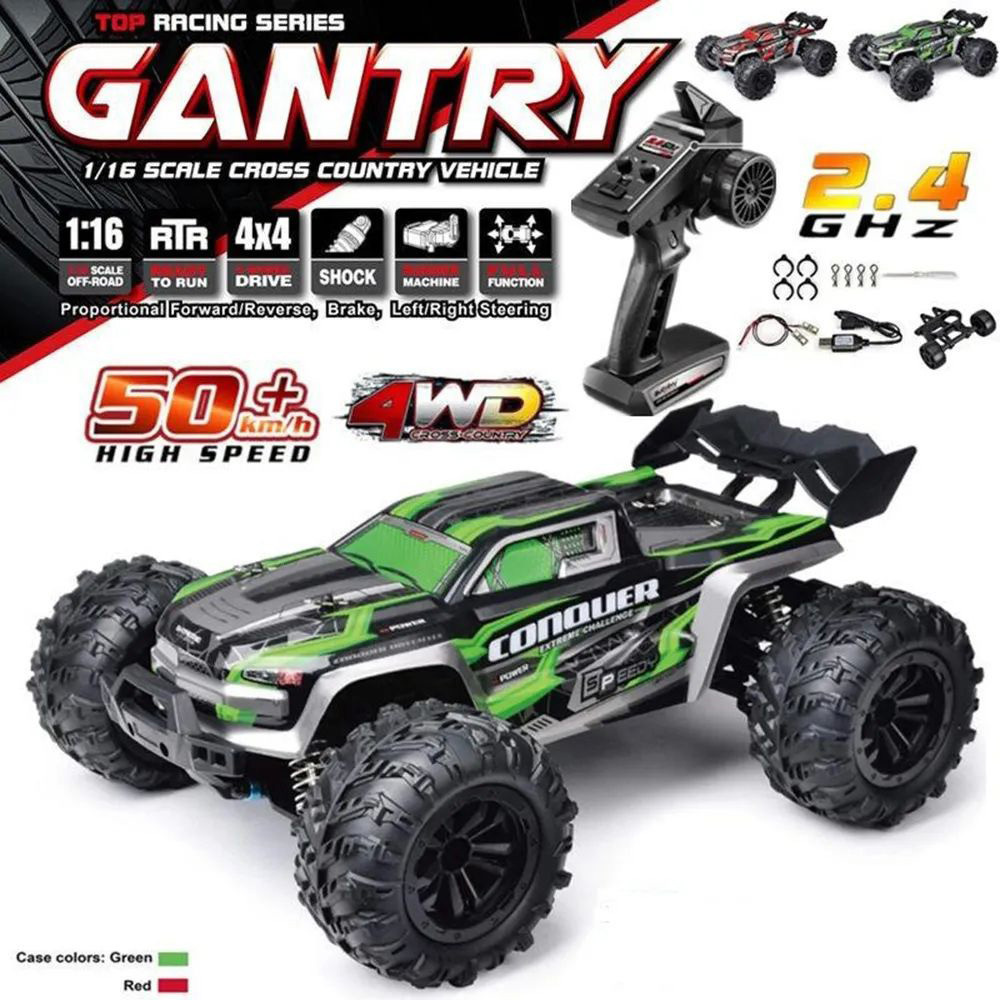 2.4G 4wd High Speed Drift Rc Racing Car Toys 1/16 High Speed Electric Four-Wheel Drive Vehicle Toy