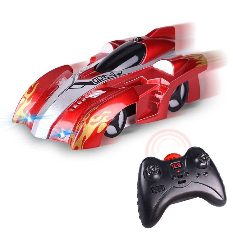 Remote control wall climbing stunt car suction remote control four-wheel-drive racing car children's toy car