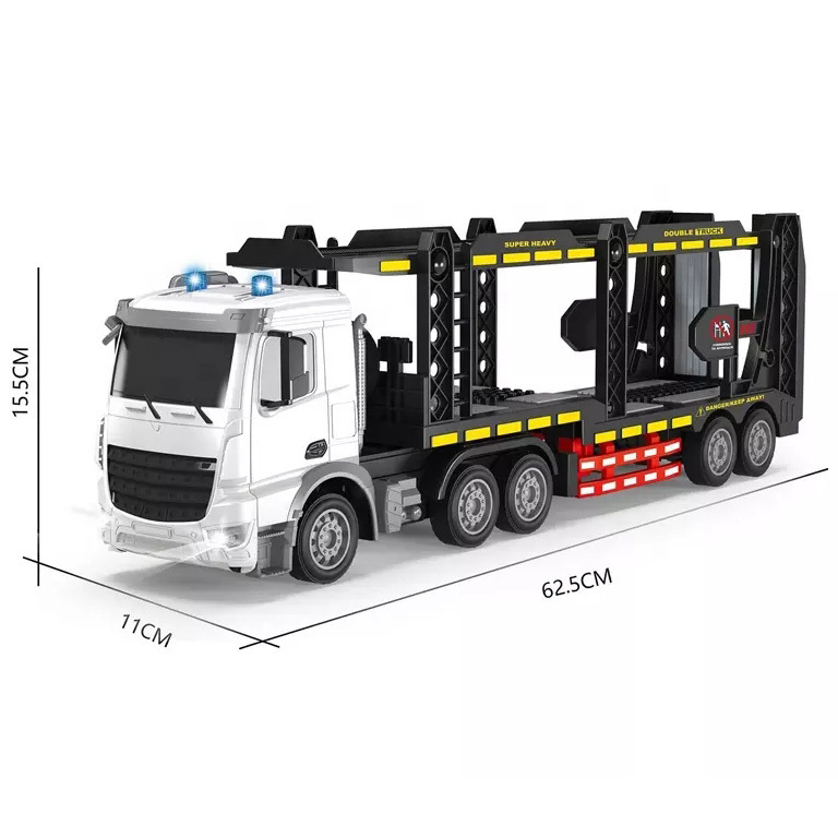 Truck Toy Set Transport Car Carrier Plastic Toy Transporter Carrierer Truck Toys Rc Big Trailer Remote Control Kid Children Cars