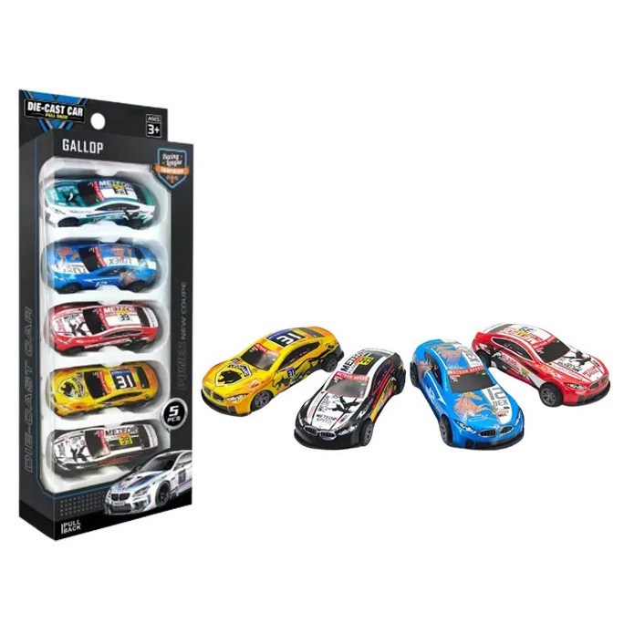 Custom Collection High Quality Alloy Toy Sliding Metal Model Car 1:64 Diecast Car Set For Boys Toys