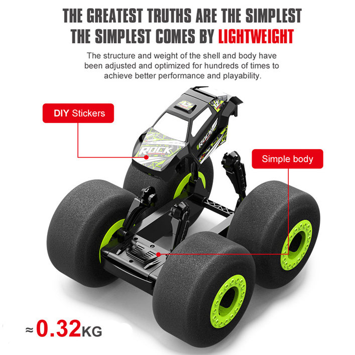 Remote Controlled Off-road Vehicle Drift Rc Car Children's Remote Control With Dazzling Lights Toy For Kid