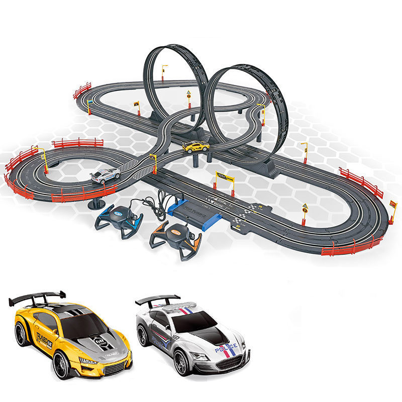 Wholesale Kids High Speed Tracks Rail Racing Game Rc Remote Slot Car