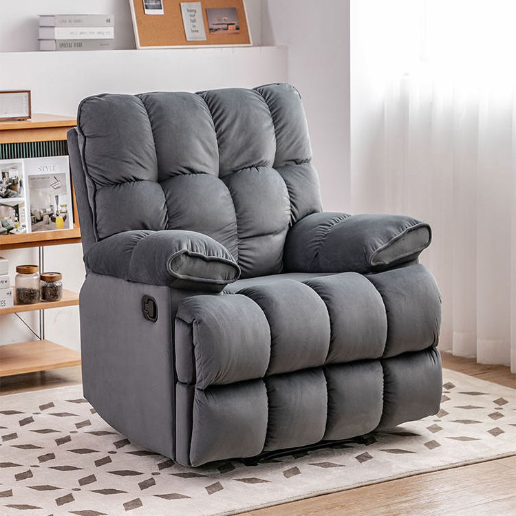 CY Factory Hot Sale Message Heating Single Recliner Chair Swivel Rocker Living Room Sofa  Reclinable