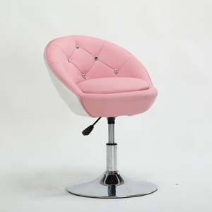 Dm-948 Modern makeup vanities Chair Salon Beauty Style Pink Barber Waiting Chair For Salon