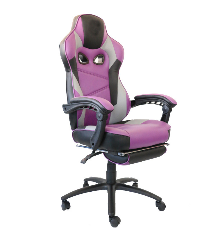 Hot Sale Racing Custom Seat Game Computer Wheel Gamer Pc Gaming Chair with footrest