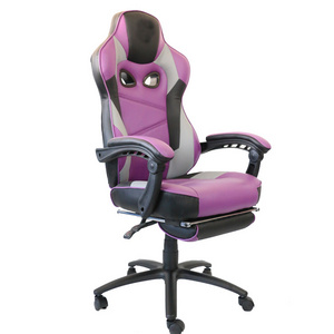 Hot Sale Racing Custom Seat Game Computer Wheel Gamer Pc Gaming Chair with footrest