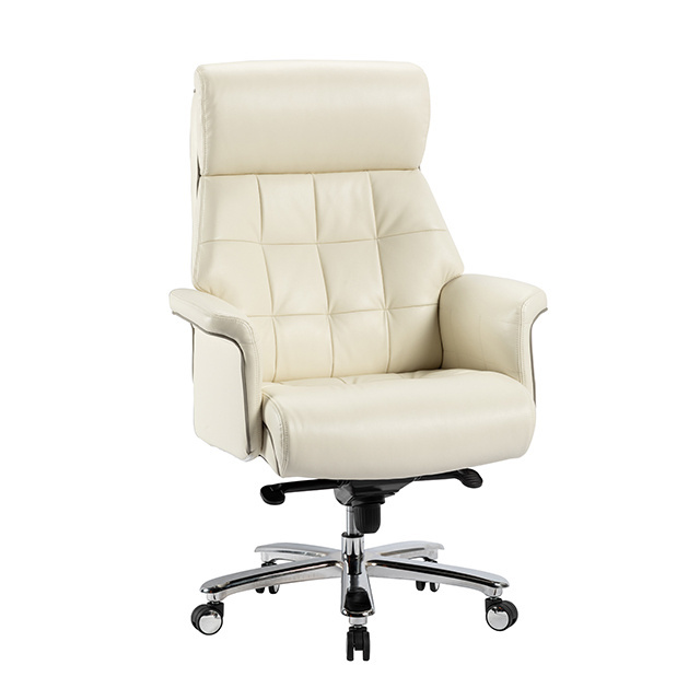 Modern Desk Chair Swivel High Back Office Chair Leather Executive Office Chair