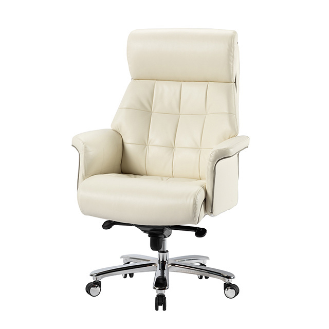 Modern Desk Chair Swivel High Back Office Chair Leather Executive Office Chair