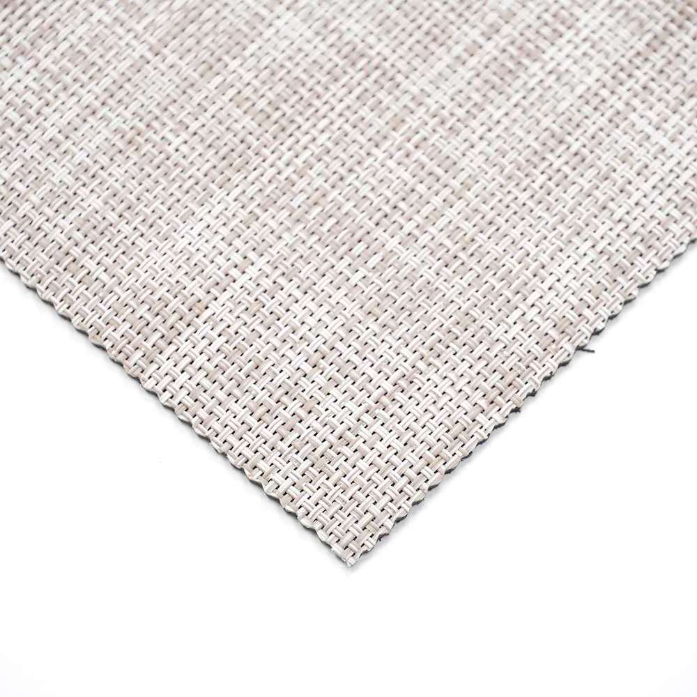 Luxury woven vinyl PVC wall covering washable wallpaper home decoration