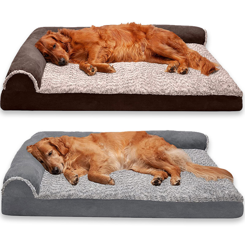 Hot Sale Soft Luxury Memory Foam Washable Orthopedic Cushion Cover Pet Dog Bed