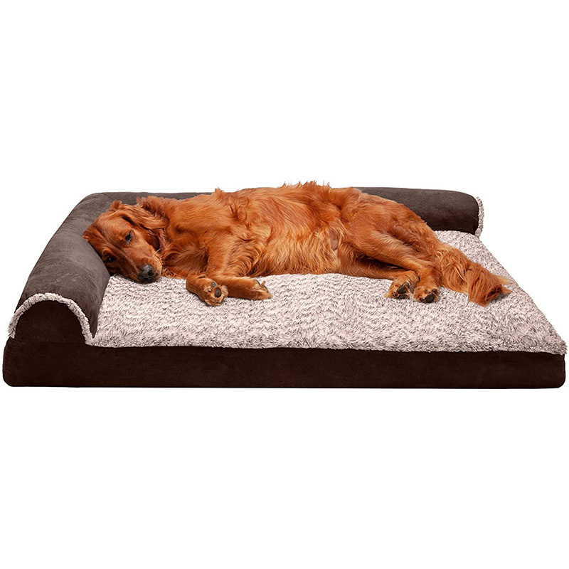 Hot Sale Soft Luxury Memory Foam Washable Orthopedic Cushion Cover Pet Dog Bed