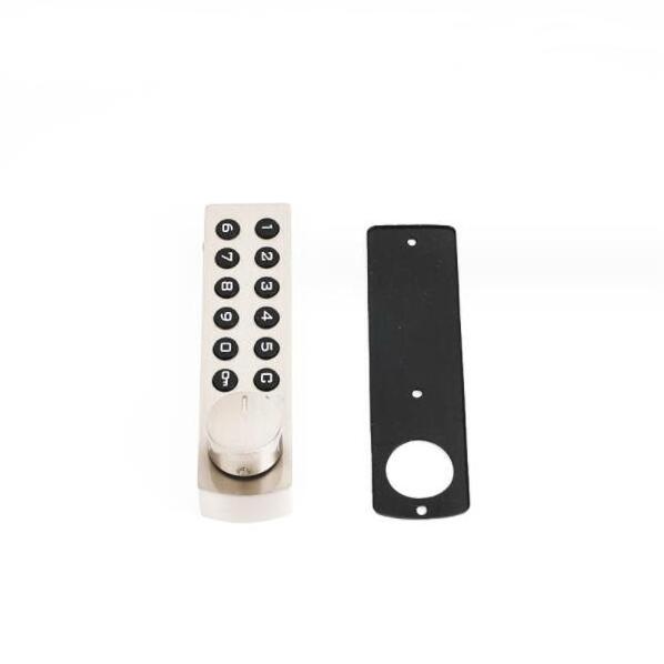 Security Intelligent Zinc-alloy hidden key digital code Electronic furniture locker door lock small size