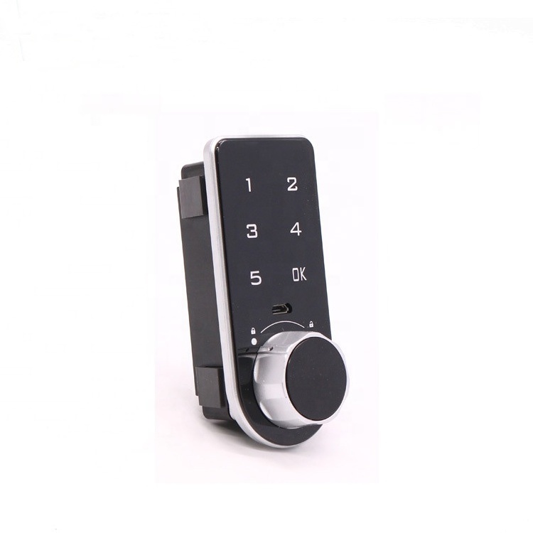 AJF 1607 Electronic ABS Gym Locker Cabinet Keypad Digital Password Smart Door Lock Master Key Locker Lock for Wood Door