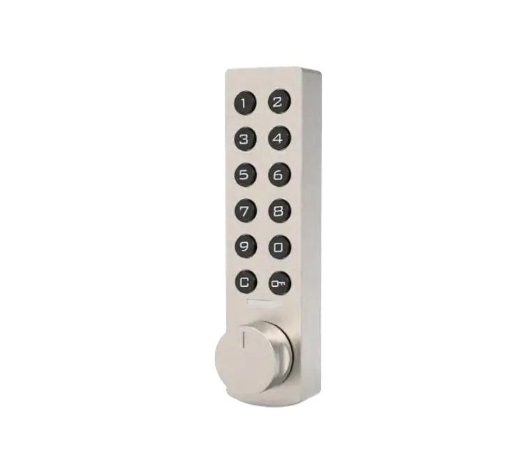 Security Intelligent Zinc-alloy hidden key digital code Electronic furniture locker door lock small size