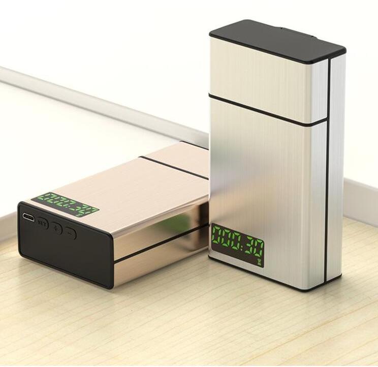 AJF New arrival  time lock box for cigarettes Time control cigarette case to help quit smoking time box