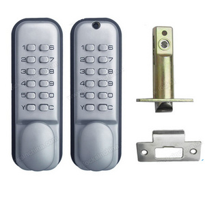 AJF Keypad Code Door Lock High Quality and Security Mechanical Push Button Outdoor 142x42x25mm AJF-208S CN;ZHE 1.6kg