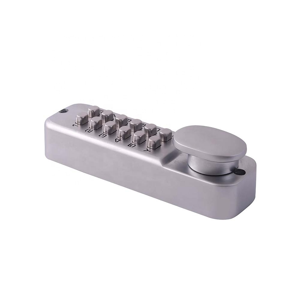 AJF Keypad Code Door Lock High Quality and Security Mechanical Push Button Outdoor 142x42x25mm AJF-208S CN;ZHE 1.6kg